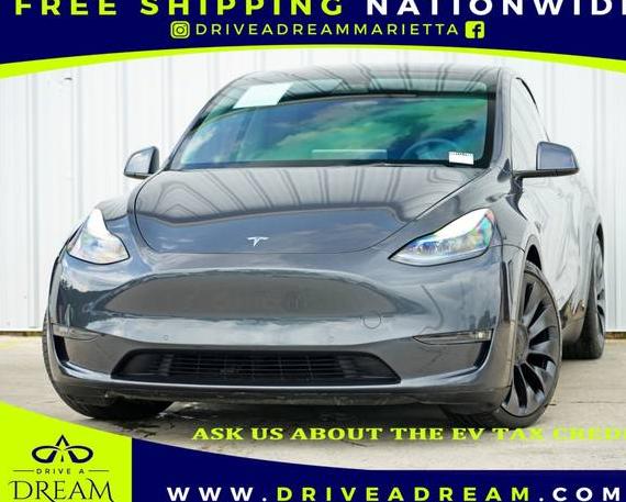 TESLA MODEL Y 2022 7SAYGDEF7NF405111 image